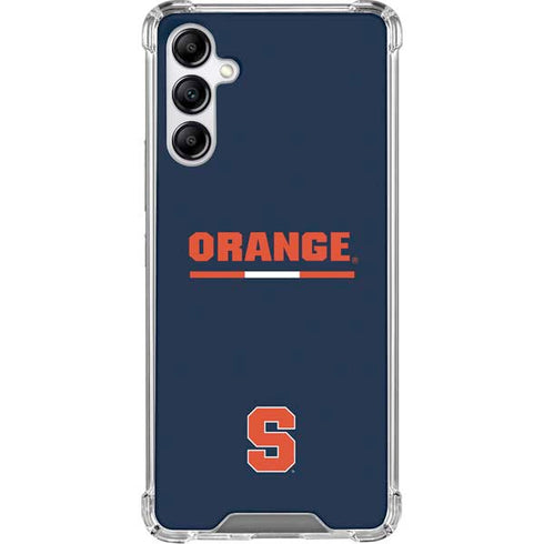 Syracuse University Orange Galaxy A15 5G Clear Case