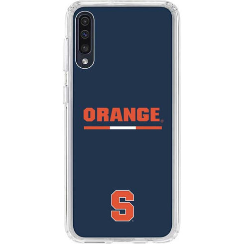 Syracuse University Orange Galaxy A50 Clear Case