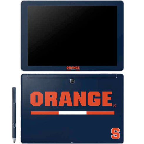 Syracuse University Orange Galaxy Book 12in Skin
