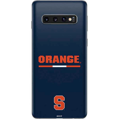 Syracuse University Orange Galaxy S10 Skin
