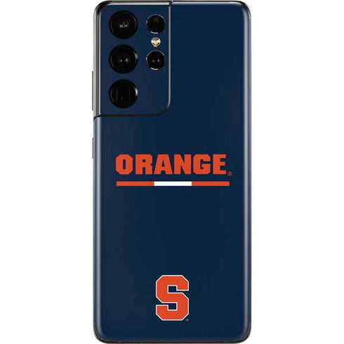 Syracuse University Orange Galaxy S21 Ultra 5G Skin