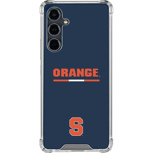 Syracuse University Orange Galaxy S23 FE Clear Case