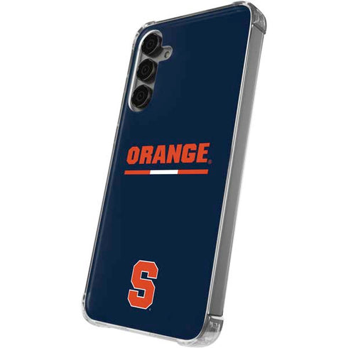 Syracuse University Orange Galaxy S24 Plus Clear Case