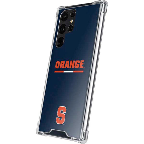 Syracuse University Orange Galaxy S24 Ultra Clear Case