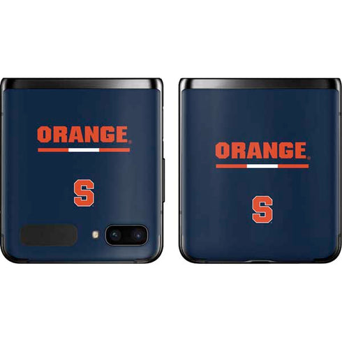 Syracuse University Orange Galaxy Z Flip Skin