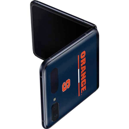 Syracuse University Orange Galaxy Z Flip Skin