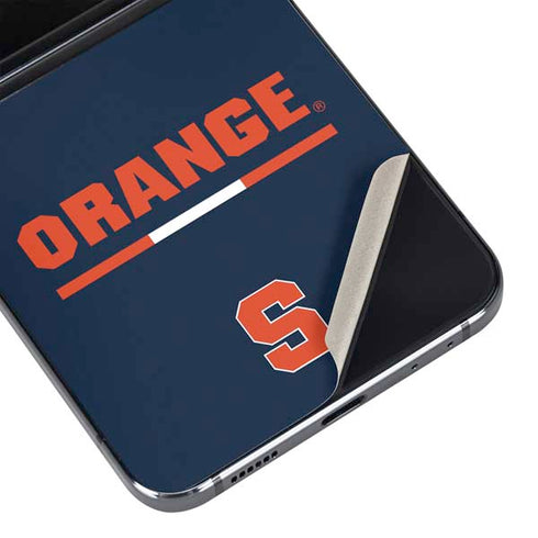 Syracuse University Orange Galaxy Z Flip5 5G Skin