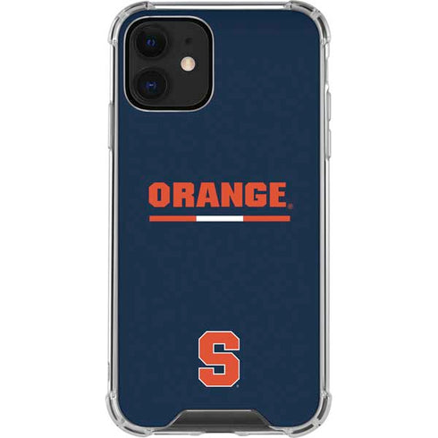 Syracuse University Orange iPhone 12 Clear Case