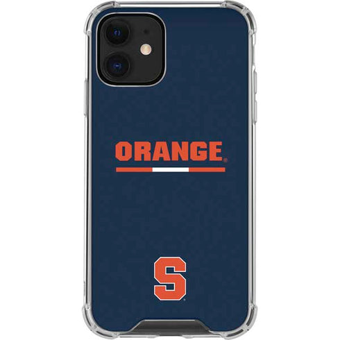 Syracuse University Orange iPhone 12 Mini Clear Case