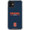 Syracuse University Orange iPhone 12 Mini Clear Case