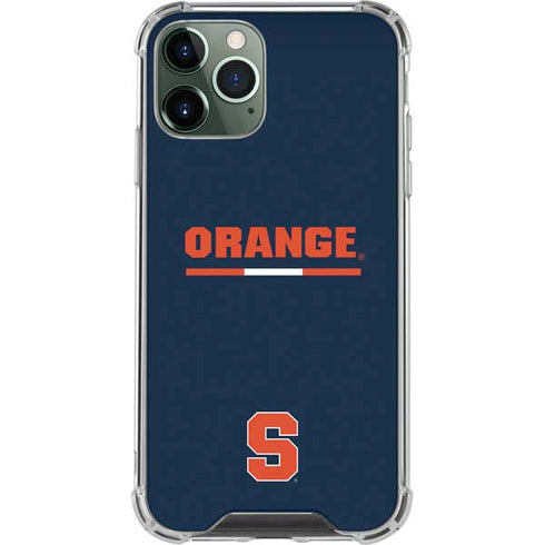 Syracuse University Orange iPhone 12 Pro Max Clear Case