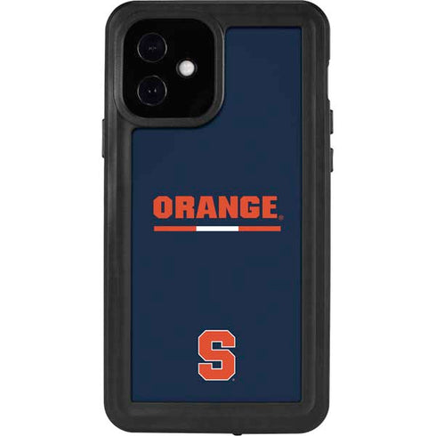 Syracuse University Orange iPhone 12 Waterproof Case
