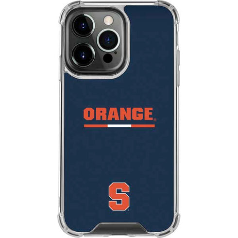 Syracuse University Orange iPhone 13 Pro Clear Case