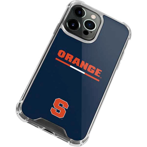 Syracuse University Orange iPhone 13 Pro Clear Case