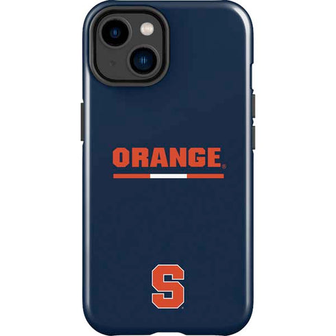Syracuse University Orange iPhone 15 Plus Impact Case