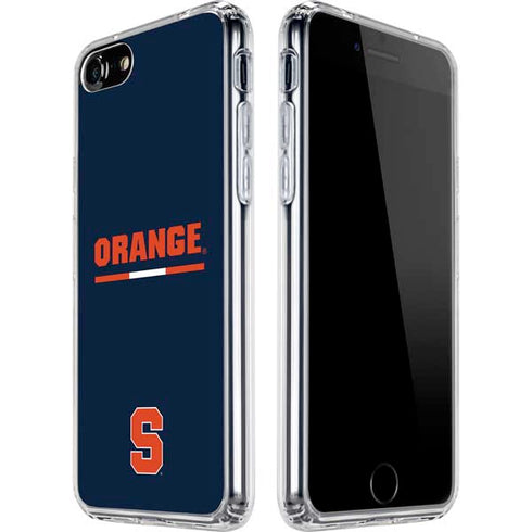 Syracuse University Orange iPhone SE (2nd & 3rd Gen) Clear Case