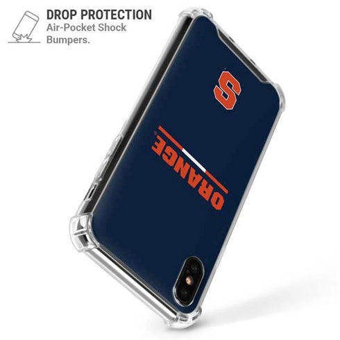 Syracuse University Orange iPhone XS Max Clear Case