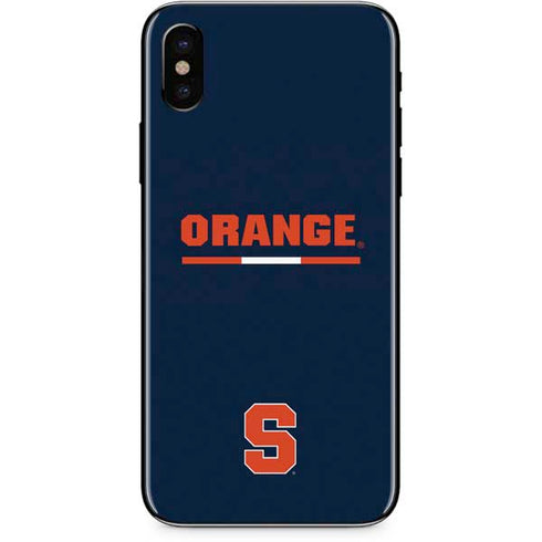 Syracuse University Orange iPhone XS Skin