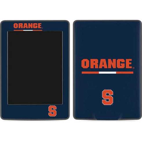 Syracuse University Orange Amazon Kindle Skin