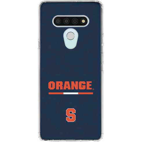Syracuse University Orange LG Stylo 6 Clear Case