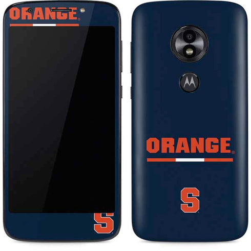 Syracuse University Orange Moto E5 Play Skin