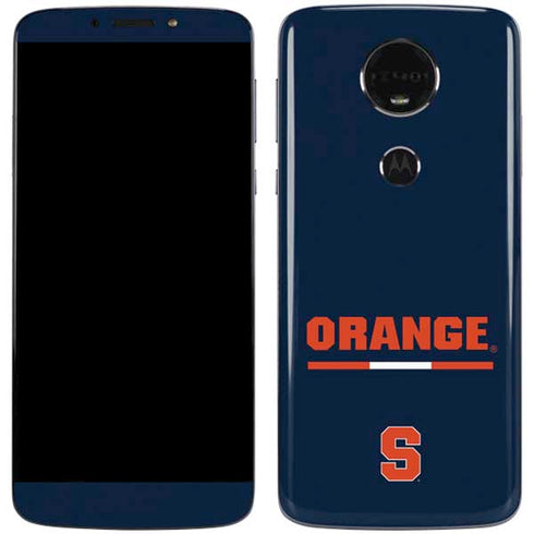Syracuse University Orange Moto E5 Plus Skin