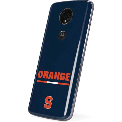 Syracuse University Orange Moto E5 Plus Skin
