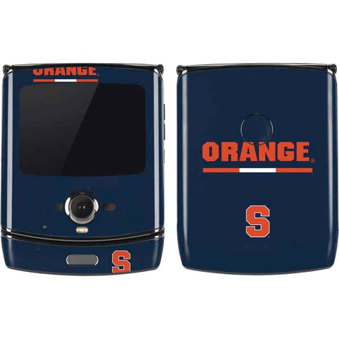 Syracuse University Orange Motorola RAZR Skin