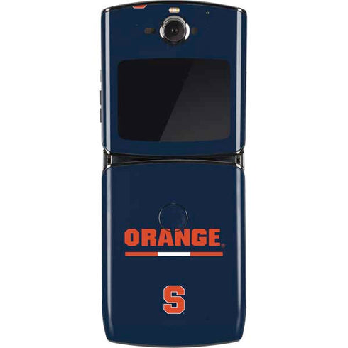 Syracuse University Orange Motorola RAZR Skin