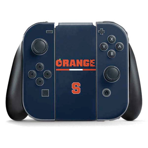 Syracuse University Orange Nintendo Switch (2017-2021) Joy-Con Controller Skin