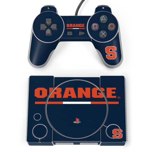 Syracuse University Orange PlayStation Classic Bundle Skin