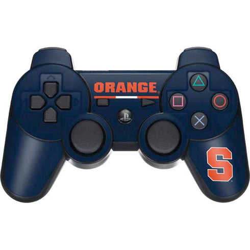 Syracuse University Orange PS3 Dual Shock wireless controller Skin