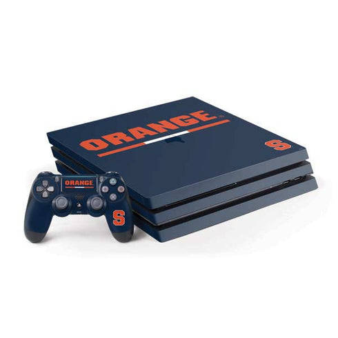 Syracuse University Orange PS4 Pro Bundle Skin