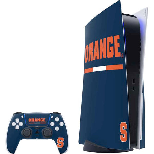 Syracuse University Orange PS5 Bundle Skin