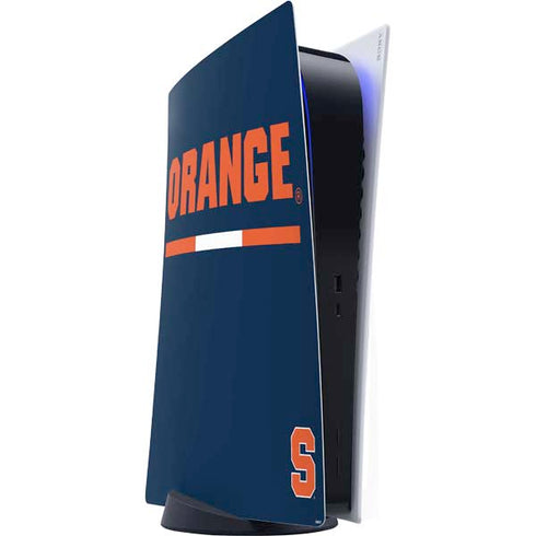Syracuse University Orange PS5 Digital Edition Console Skin