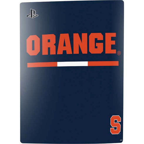 Syracuse University Orange PS5 Digital Edition Console Skin