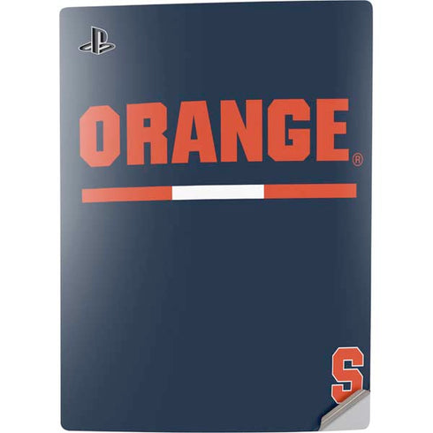Syracuse University Orange PS5 Digital Edition Console Skin
