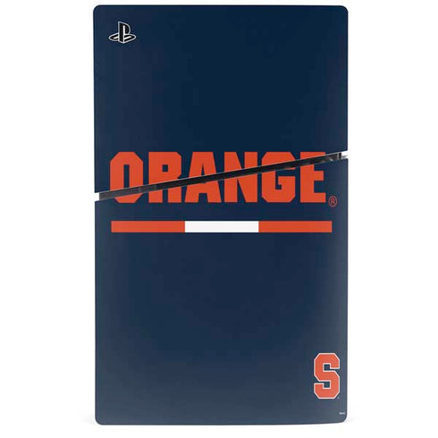 Syracuse University Orange PS5 Slim Disk Console Skin