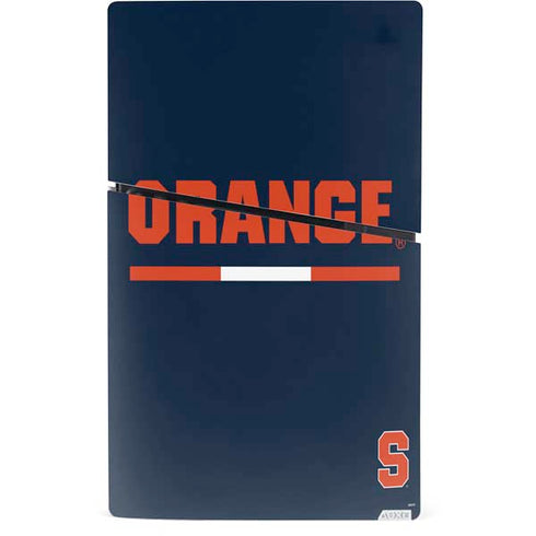 Syracuse University Orange PS5 Slim Digital Edition Bundle Skin