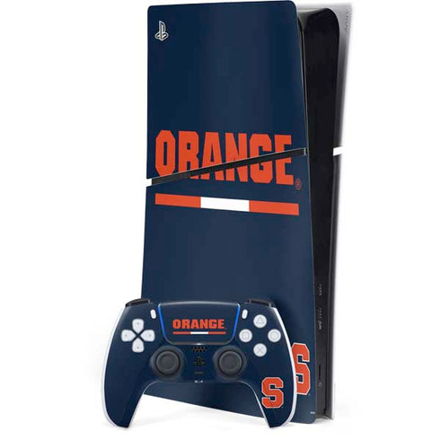 Syracuse University Orange PS5 Slim Digital Edition Console Skin