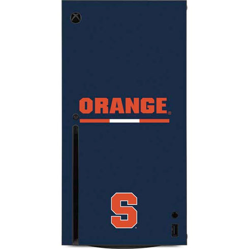 Syracuse University Orange Xbox Series X Console Skin