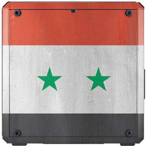 Syria Flag Distressed Cooler Master MasterBox Q300L Mini Tower Skin