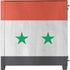 Syria Flag Distressed Corsair 4000D Tempered Glass Mid-Tower ATX Case Skin