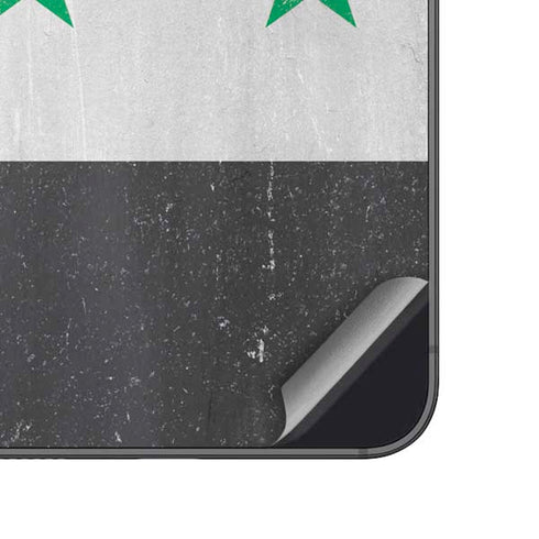 Syria Flag Distressed Galaxy A14 5G Skin