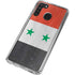 Syria Flag Distressed Galaxy A21 Clear Case