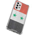 Syria Flag Distressed Galaxy A53 5G Clear Case