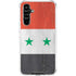 Syria Flag Distressed Galaxy A54 5G Clear Case