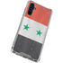 Syria Flag Distressed Galaxy A54 5G Clear Case