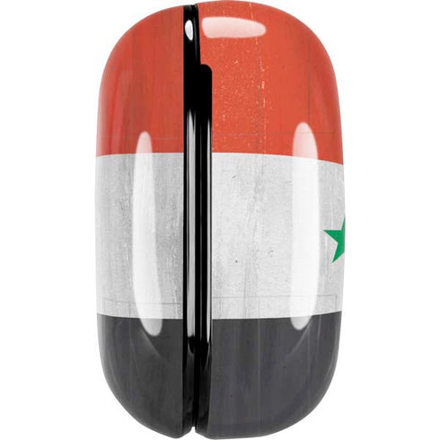 Syria Flag Distressed Galaxy Buds Live Skin