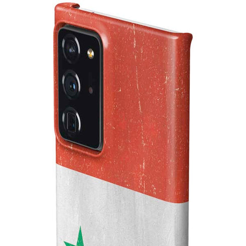 Syria Flag Distressed Galaxy Note20 Ultra 5G Lite Case